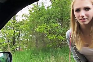 Fresh Faced Teen Beatrix Glower Gets Stranded And Fucked